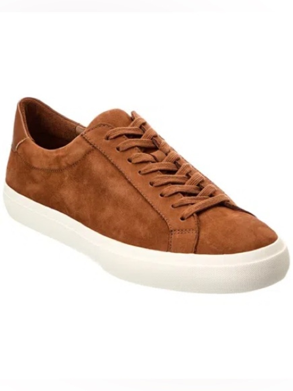Vince Brown Suede Low-Top Sneakers 7.5 M
